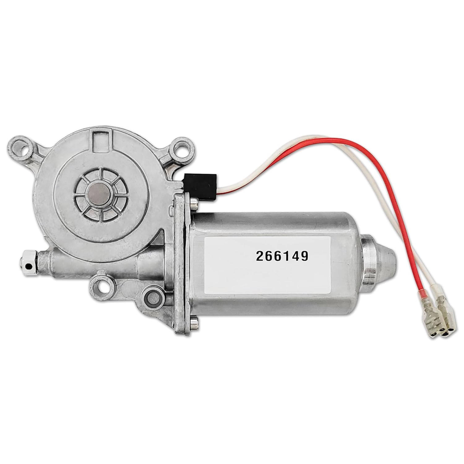 266149 RV Power Awning Motor Compatible with Solera Power Awnings Including Flat, pitched and Short Assemblies, 12-Volt DC and 75-RPM,with Dual Connectors