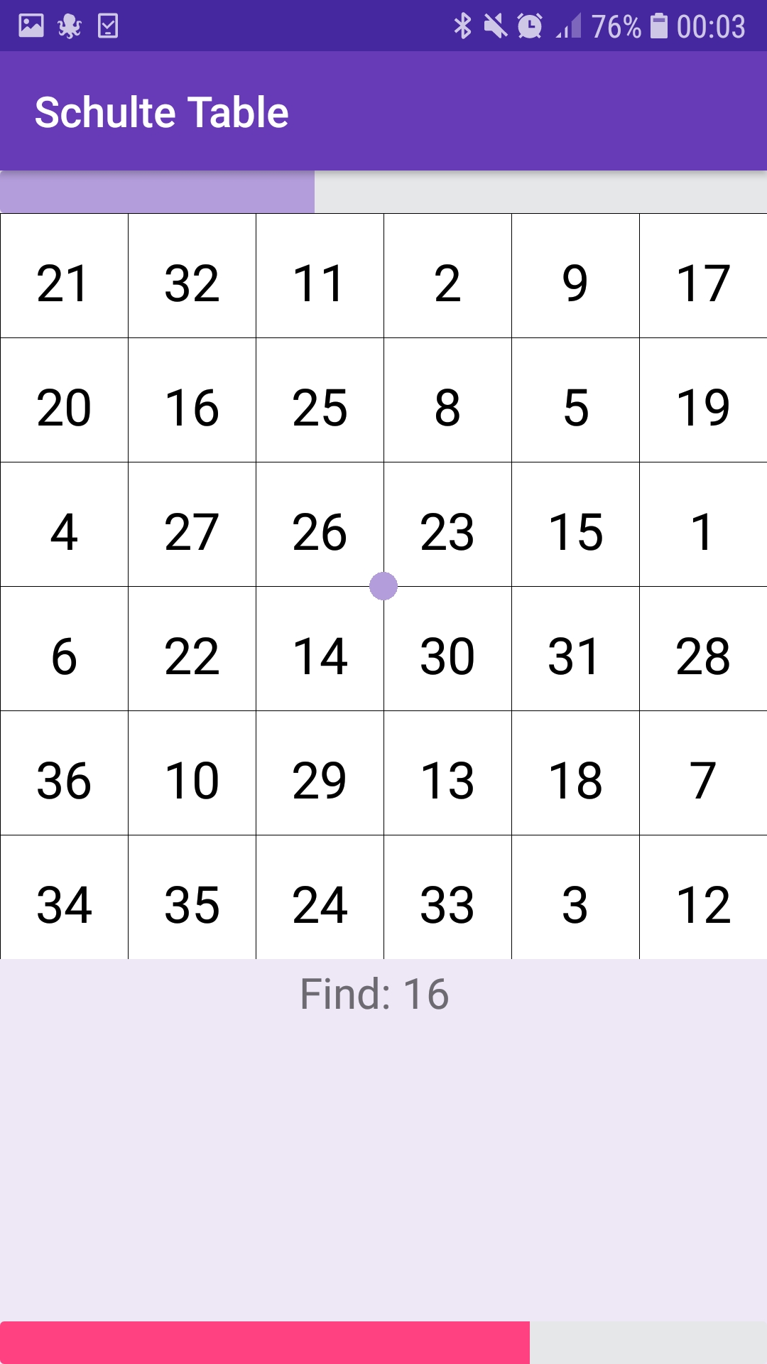 Schulte Table Focus and Attention Trainer Application sur Amazon