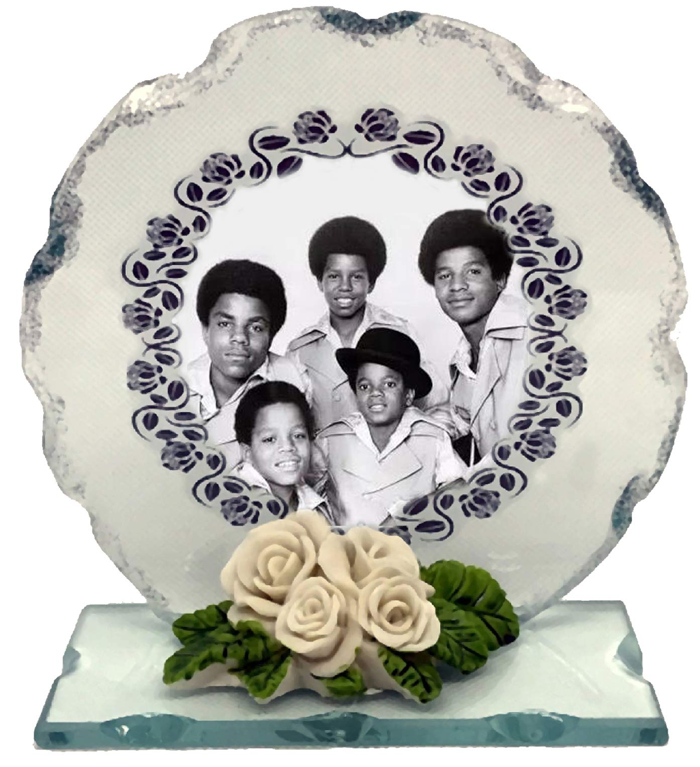 Cellini PlaquesThe Jackson 5 beautiful crystal glass Photo plaque