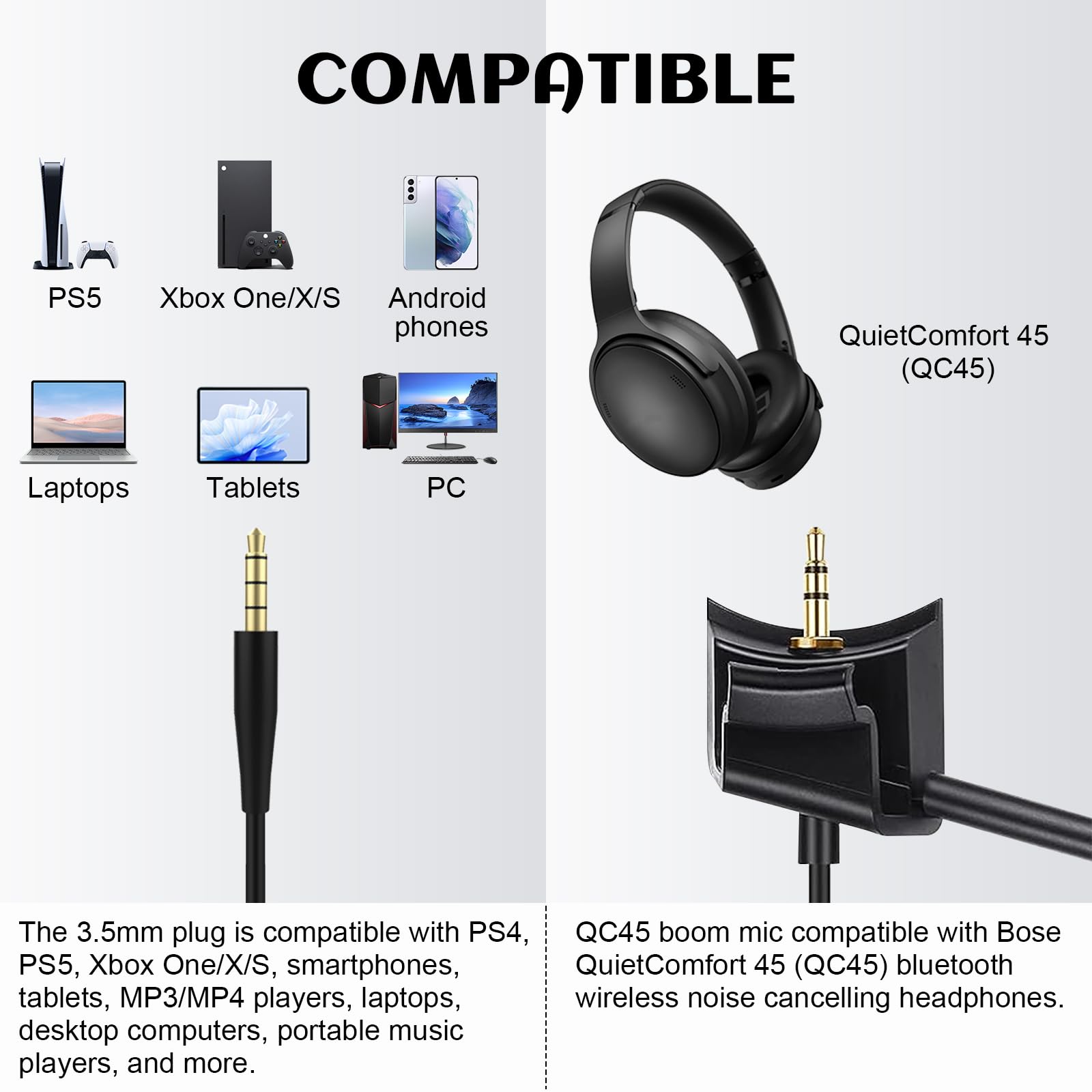 Amazon.co.jp: Bose QuietComfort 45 (QC45) Bluetoothワイヤレス
