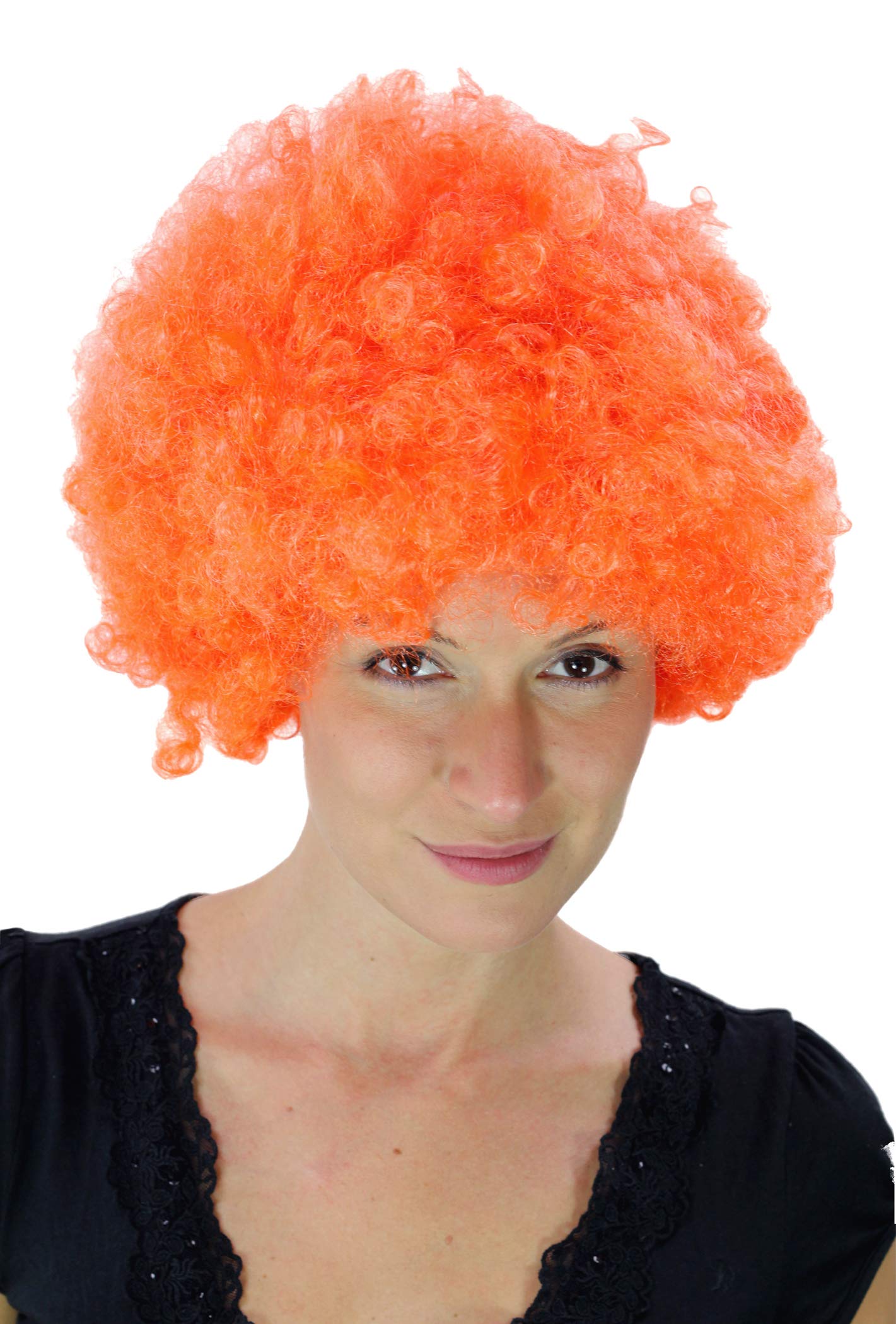 Parrucca Afro Arcobaleno Anni 70 - Funky, Colorata, Per Party E Clown - Foto 8