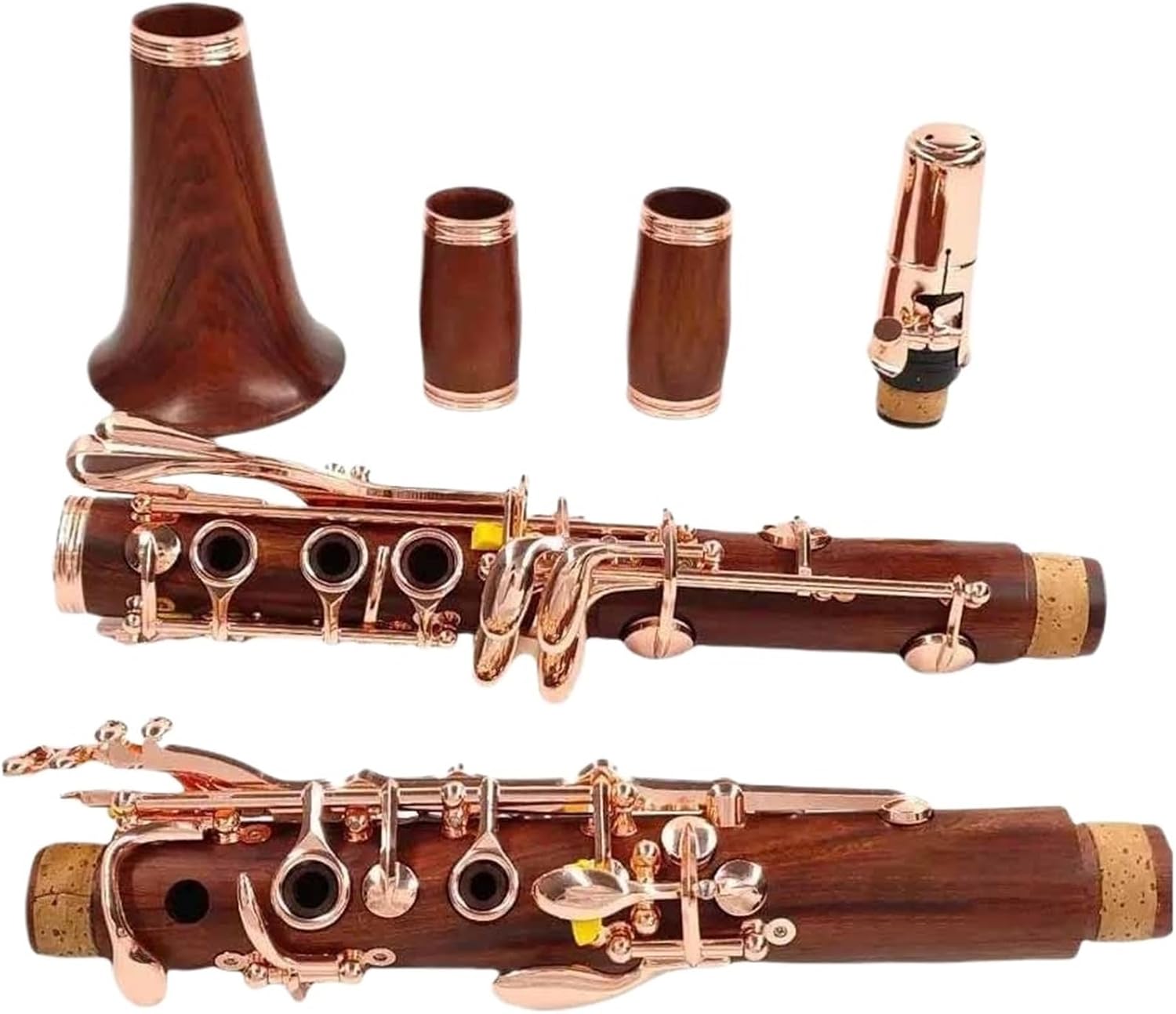 BB Rose Gold Plated Rosewood Coaxial Clarinet
