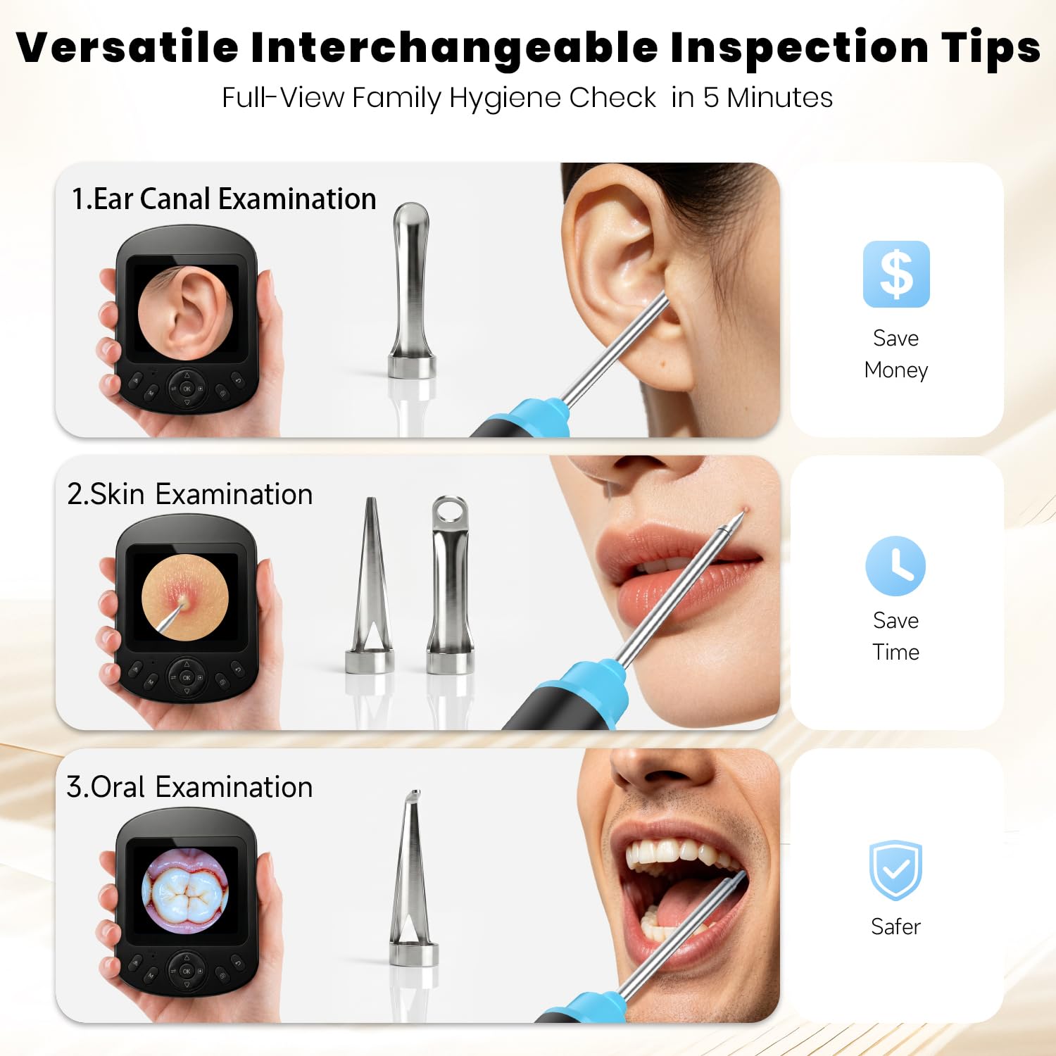 Smart Otoscope Camera - See Your Ear Canal! -2
