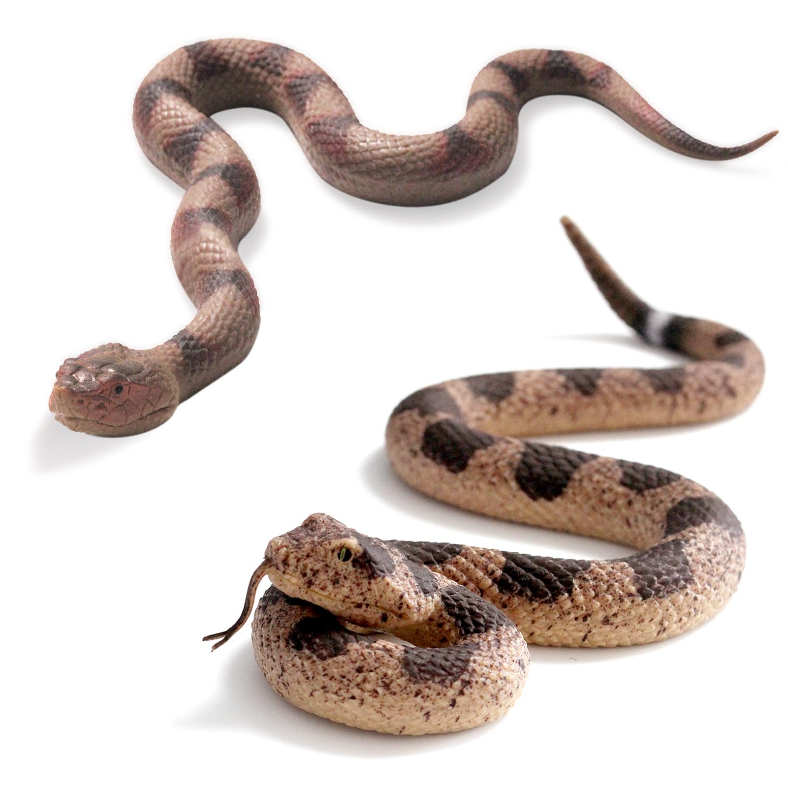 Amazon.com: STSFI 2PCS Fake Snakes Rubber Snake Realistic Keep