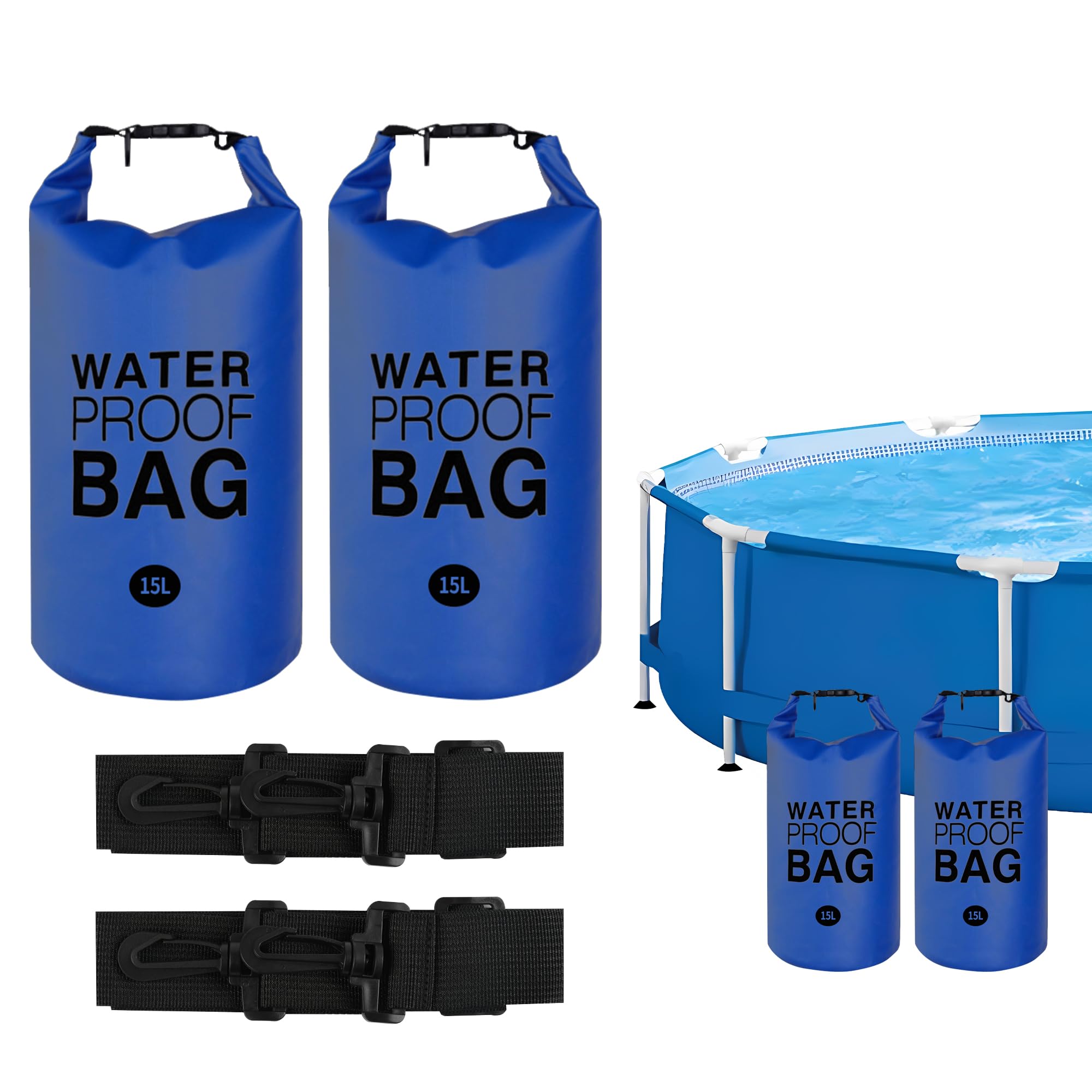 Pool Ladder Weights Pool Step Weights - 10L Sand Bags For Above Ground ...