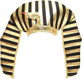 Unomor Pharaoh Hat Egyptian Headpiece Halloween Costume Party Cosplay Pharaoh