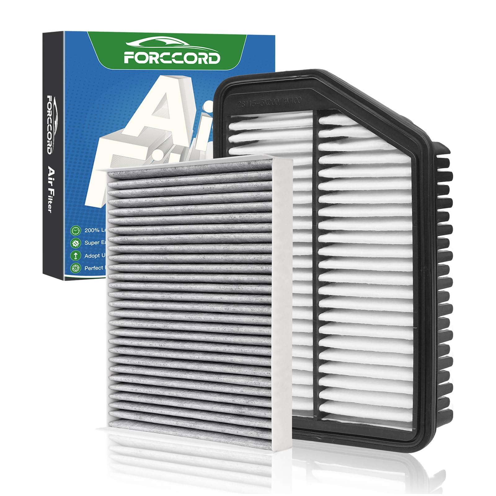 Cabin &amp; Engine Air Filter Combo for Hyundai Elantra 1.8L 2011-2016
