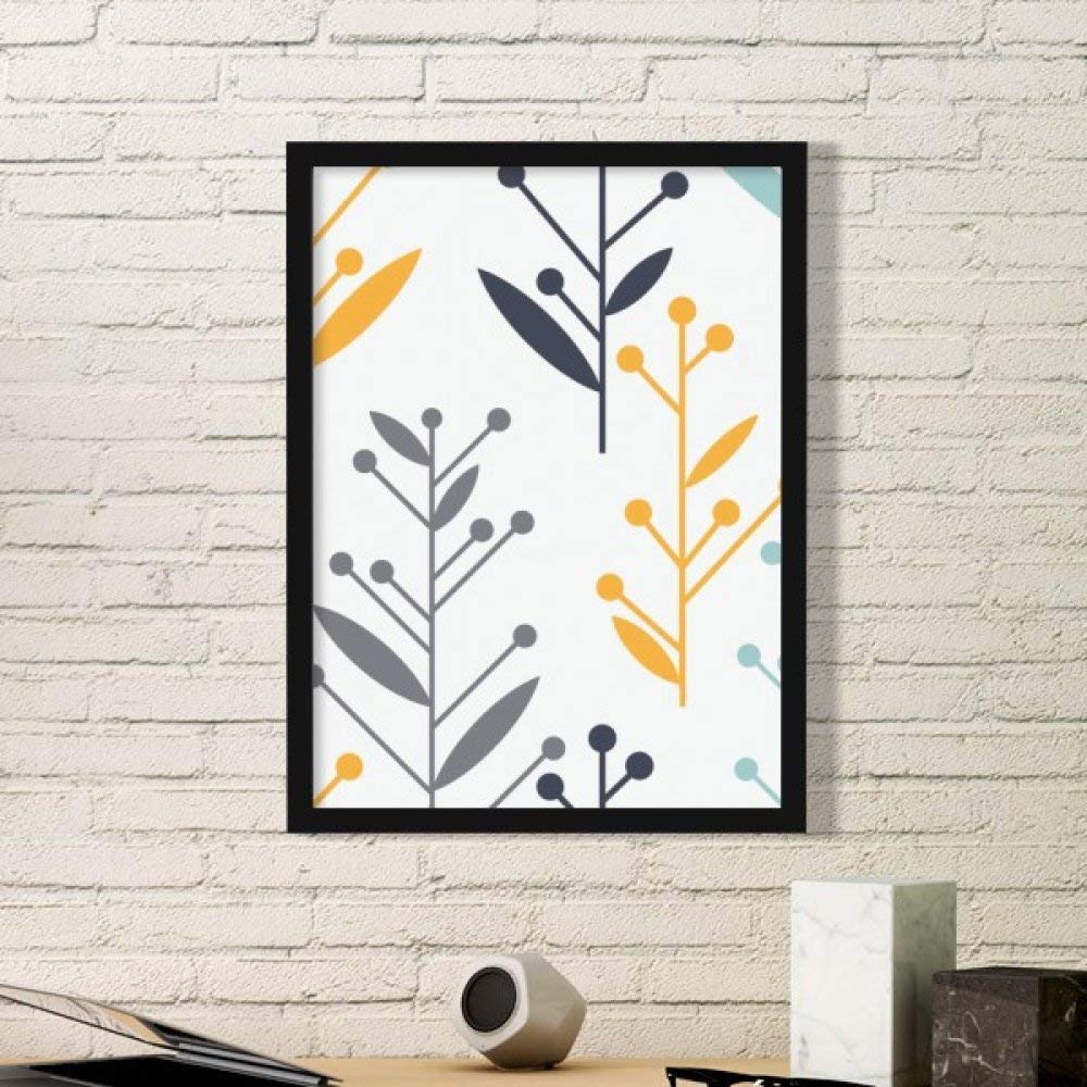 Cadre Photo Rectangle Bois Noir Petit Format Décoration Murale Plante Fleur DIYthinker