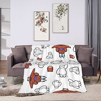 Amazon｜毛布 ベイマックス ブランケット 厚手 フランネル