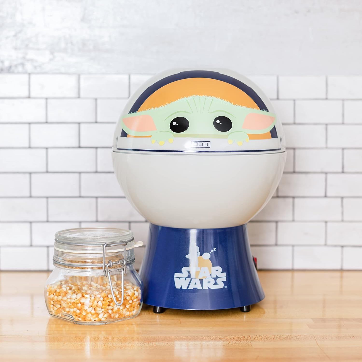 Uncanny Brands Dr. Seuss The Grinch Popcorn Maker- Dr. Seuss Kitchen Appliance