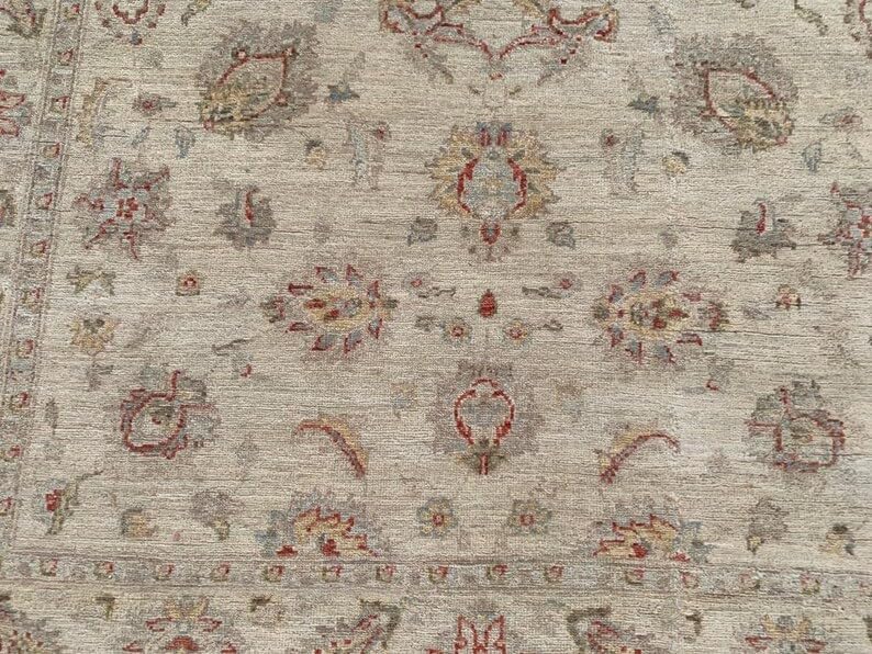 5 x 8 ft Afghan Handwoven Bokhara Wool Area Rug - (240 x 162 cm) Medallion Pattern for Elegant Home Décor