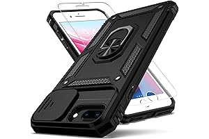 iPhone 8 Plus Case with Rotated Ring Kickstand