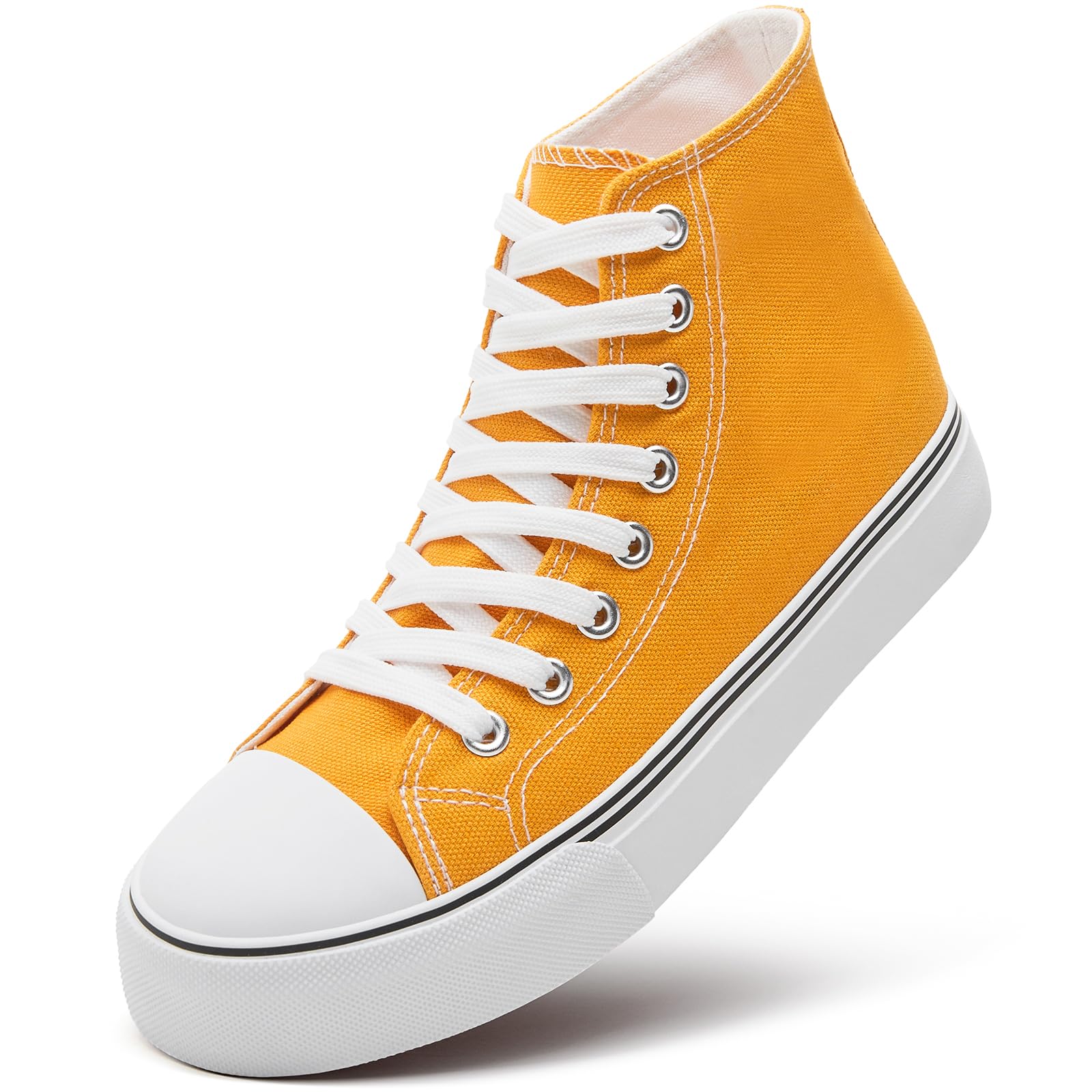 Scrunch Back Yellow Canvas Sneakers Walmart Valstone Trend All