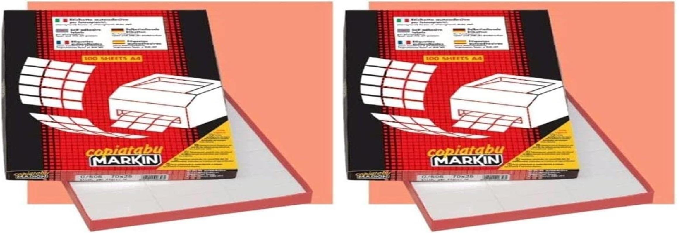 Markin Cf4000 Etichette 52X30 (Confezione da 2)