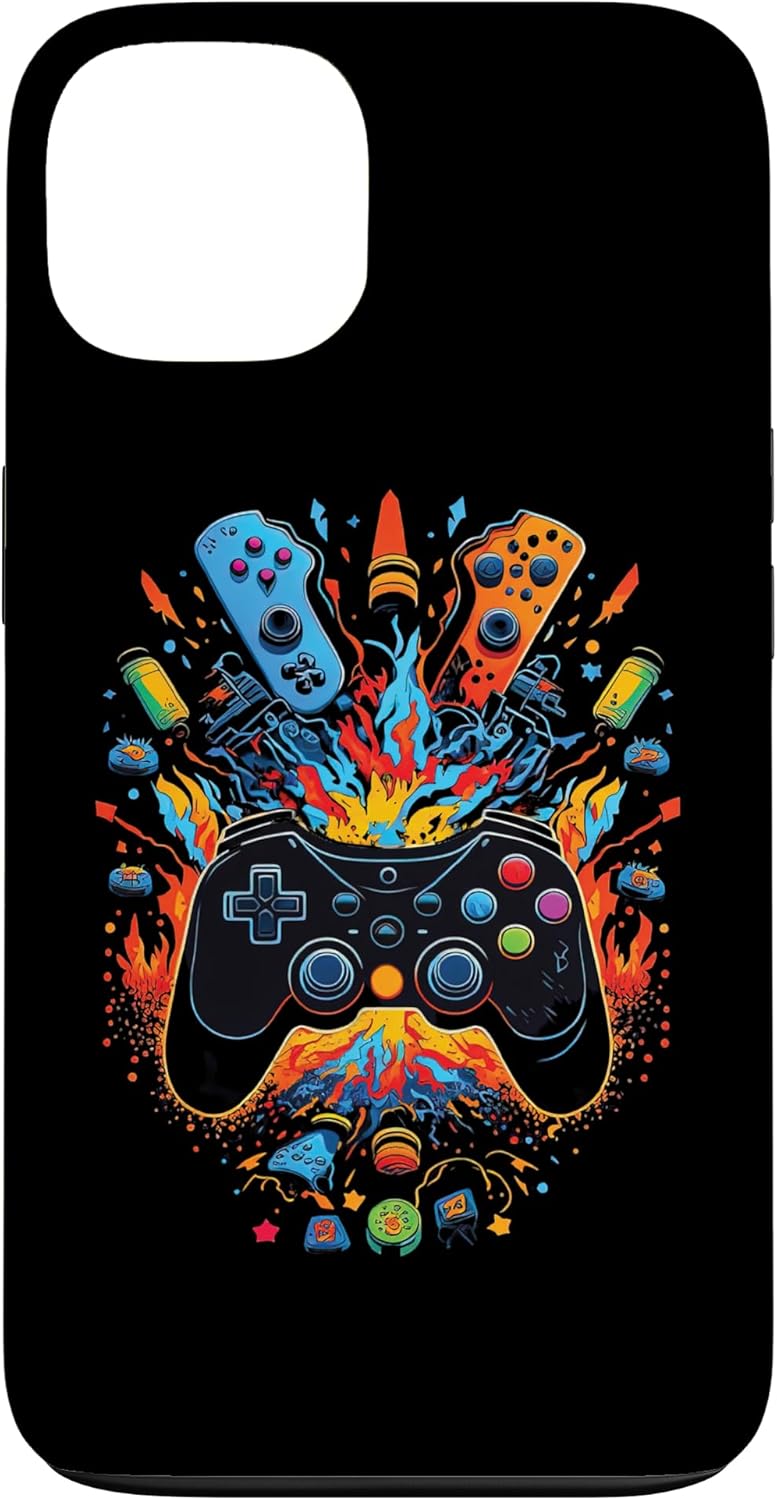 iPhone 13 Gamer Aesthetic Graphic Gaming Video Games Boys Teens Kids Case