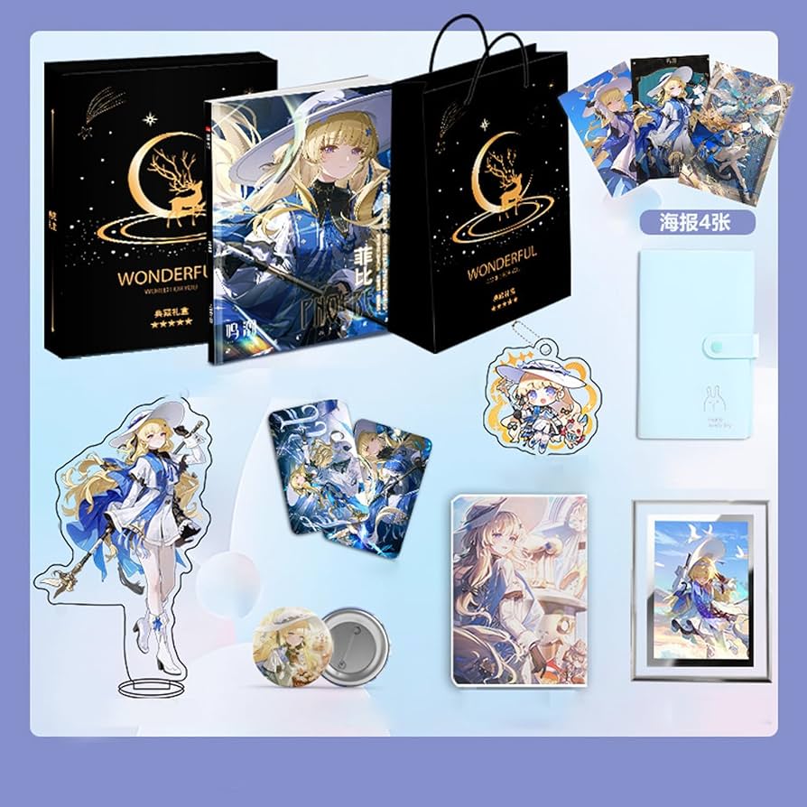 Amazon.co.jp: 鳴潮 周辺 フィービー 福袋 応援箱 画册集 写真 Amazon.co.jp: 鳴潮 周辺 フィービー 福袋 応援箱 画册集 写真