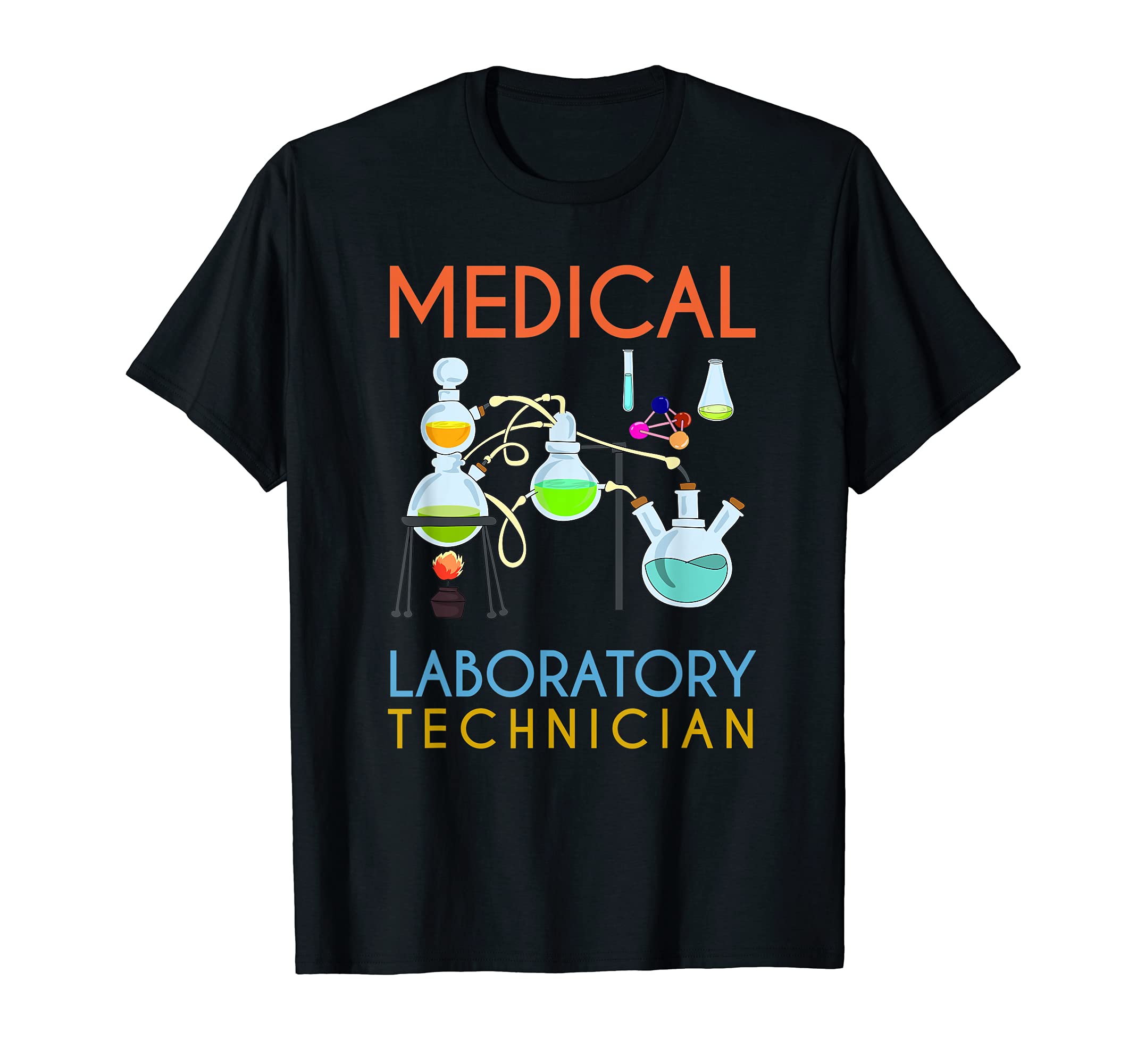 Medical Laboratory Scientist TeesMed Lab Scientist Nerd Science Medical Laboratory Technician T-Shirt