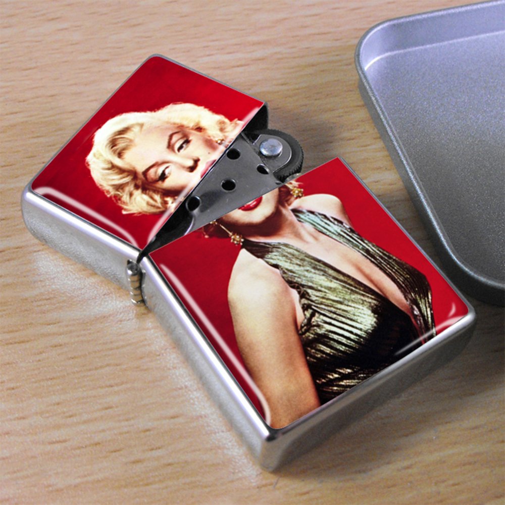 Marilyn Monroe Folding Lighter in Gift Tin : Amazon.de: Home & Kitchen