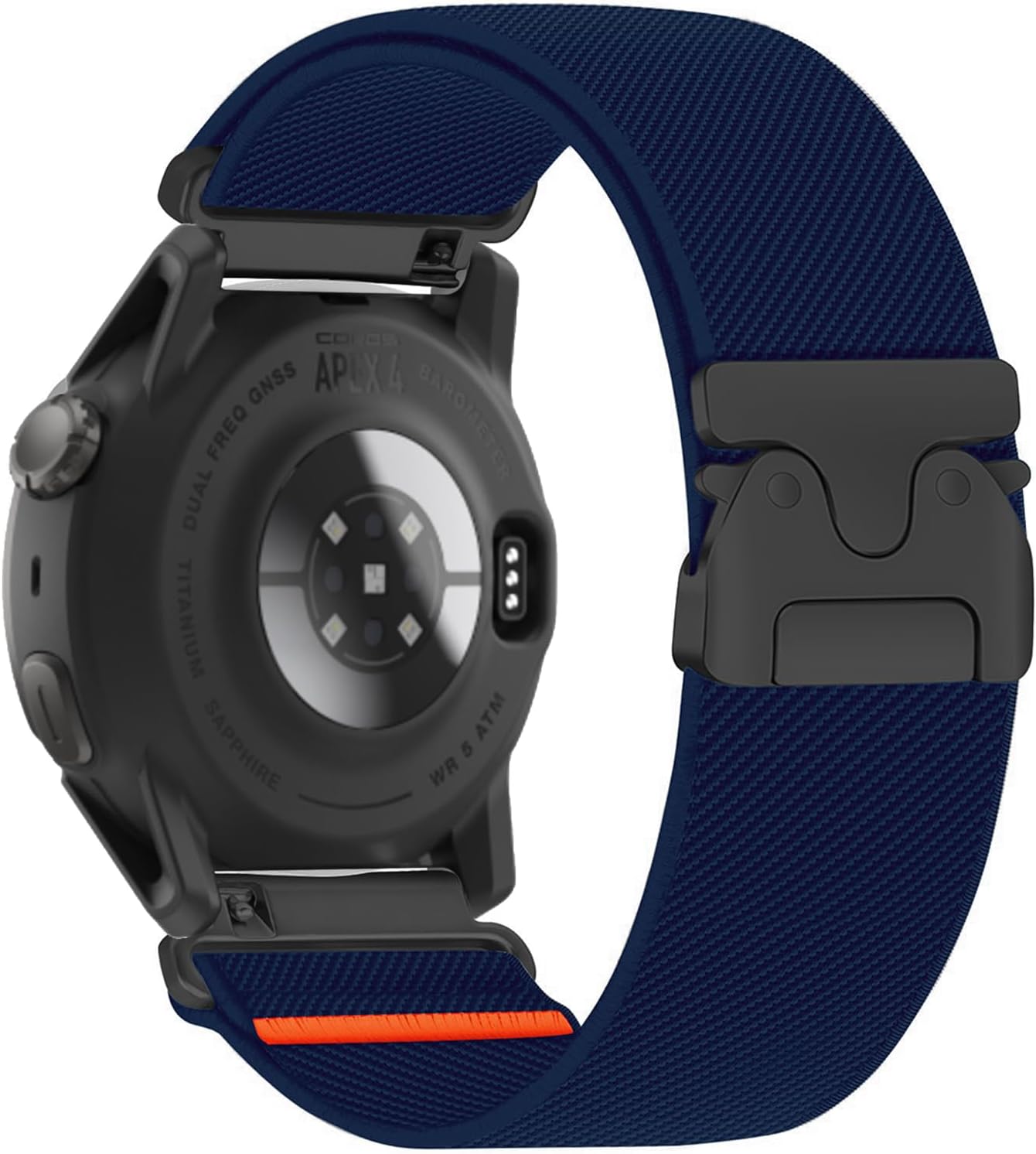 Nylon Bands 22mm Compatible with COROS PACE 3/APEX 4 42mm/APEX Pro/APEX 2 Pro/APEX 46mm/PACE Pro Adjustable Sport Replacement Straps for Women Men