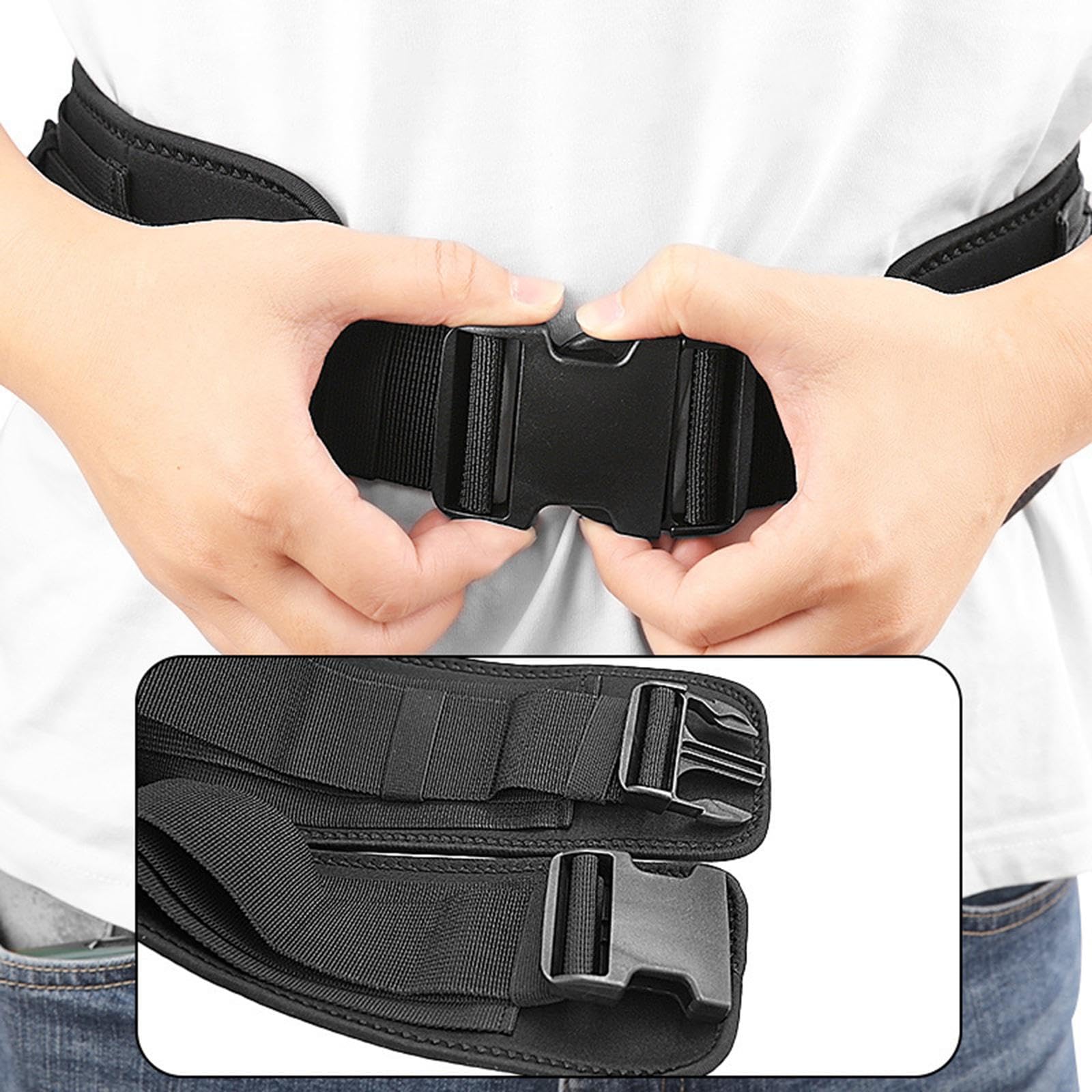 Adjustable Weightlifting Belt Weight Belt for Athletes Workout Powerlifting-image-40