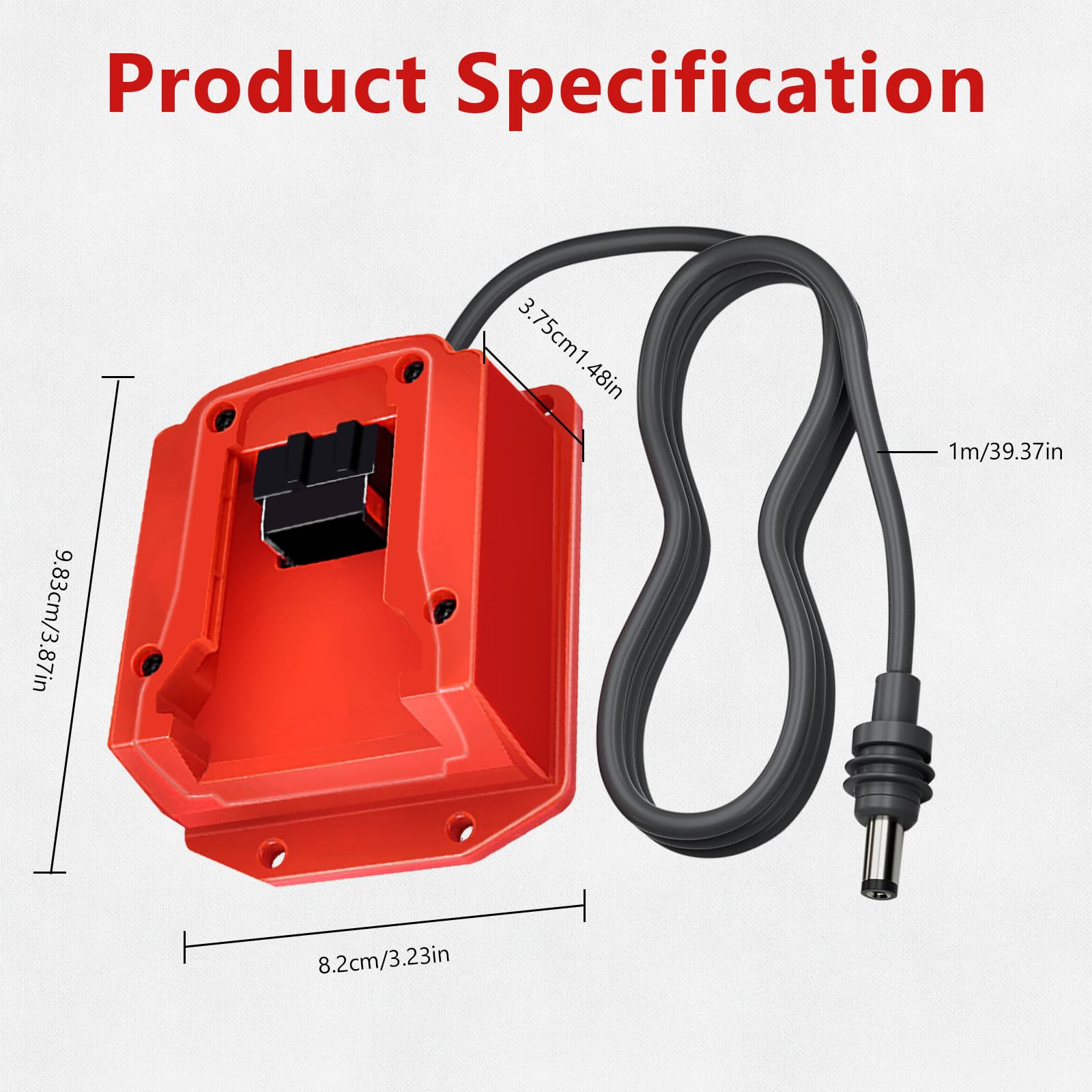 For Starlink Mini Power Supply Adapter 3.28FT 1M For Makita 18V LXT Battery 1PC | UK