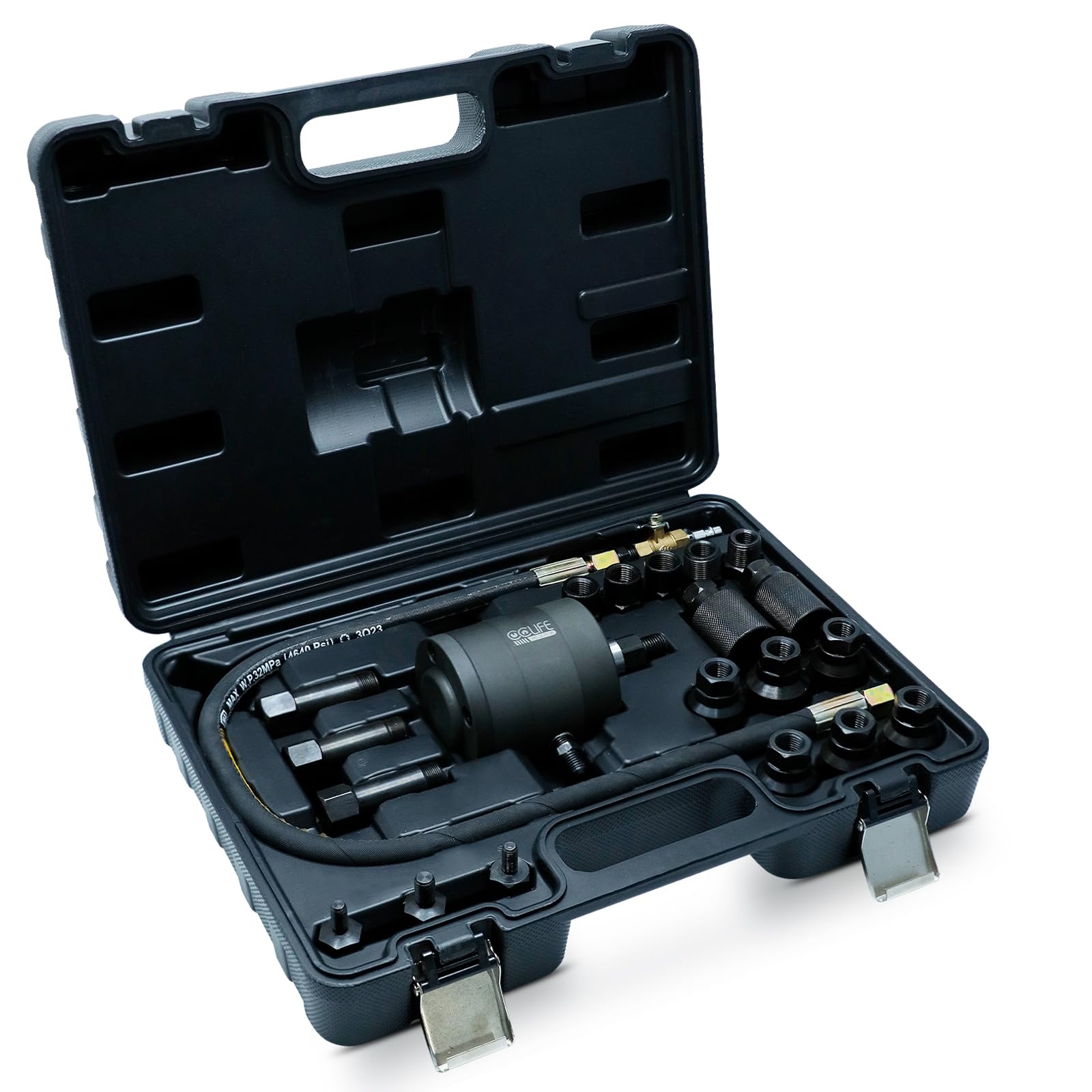 CCLIFE 21pezzi Estrattore pneumatico per iniettori diesel per Rimuovere gli iniettori