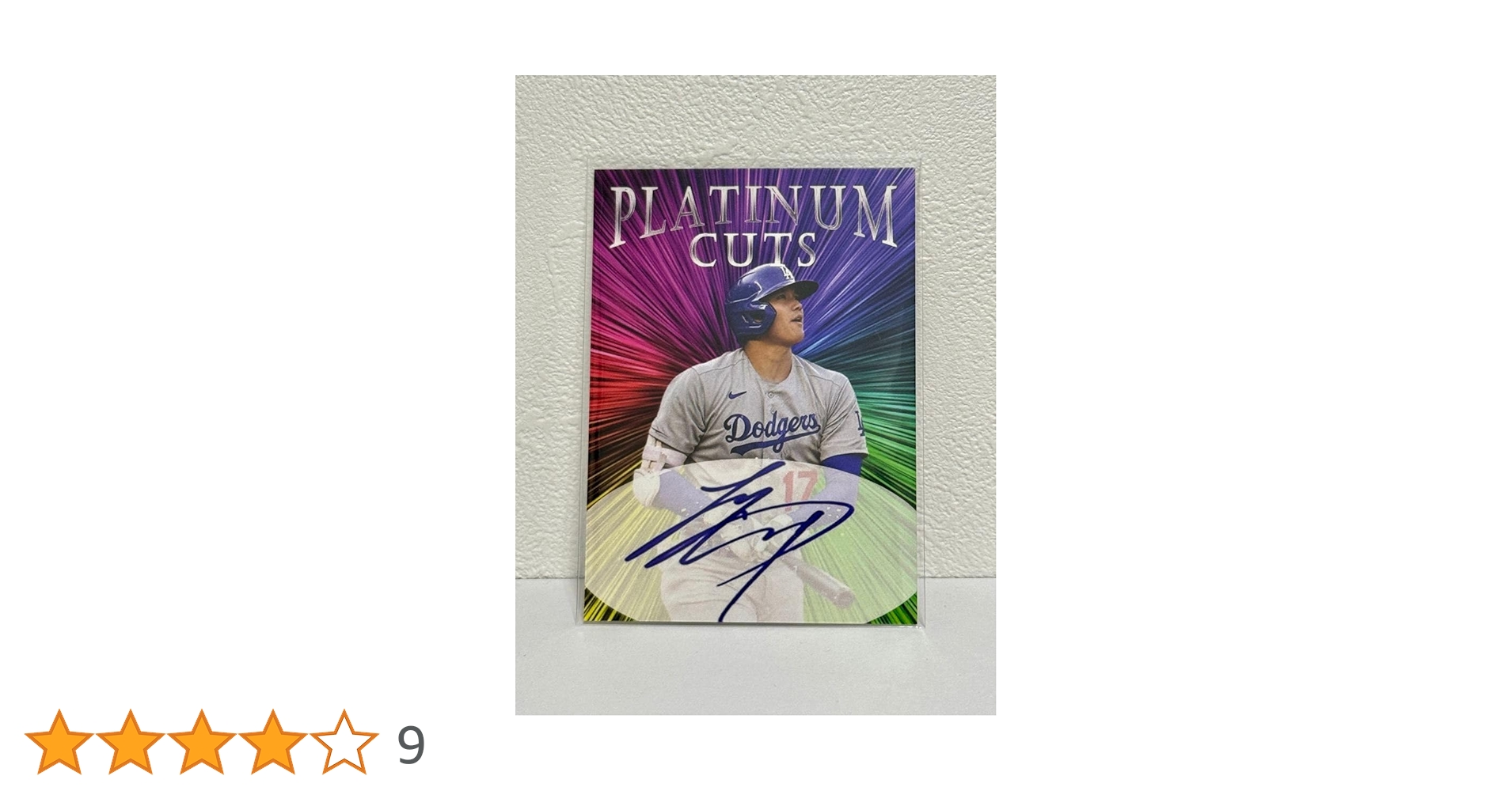 Amazon.co.jp: 大谷翔平 プリントサイン入りカード 1000枚限定