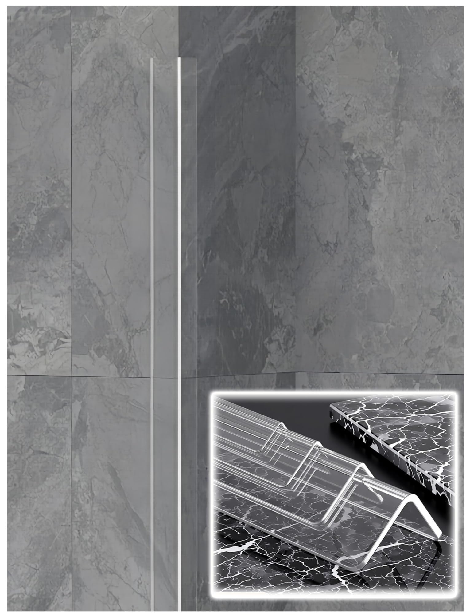 Transparenter selbstklebender Wand-Eckenschutz, Kantenschutz, Möbel, Tür, Tische, Abdeckung für scharfe Möbel