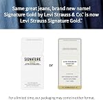 Signature by Levi Strauss & Co. Gold Men's Relaxed Fit Flex Jeans, Medium Indigo-waterless, 28W x 36L