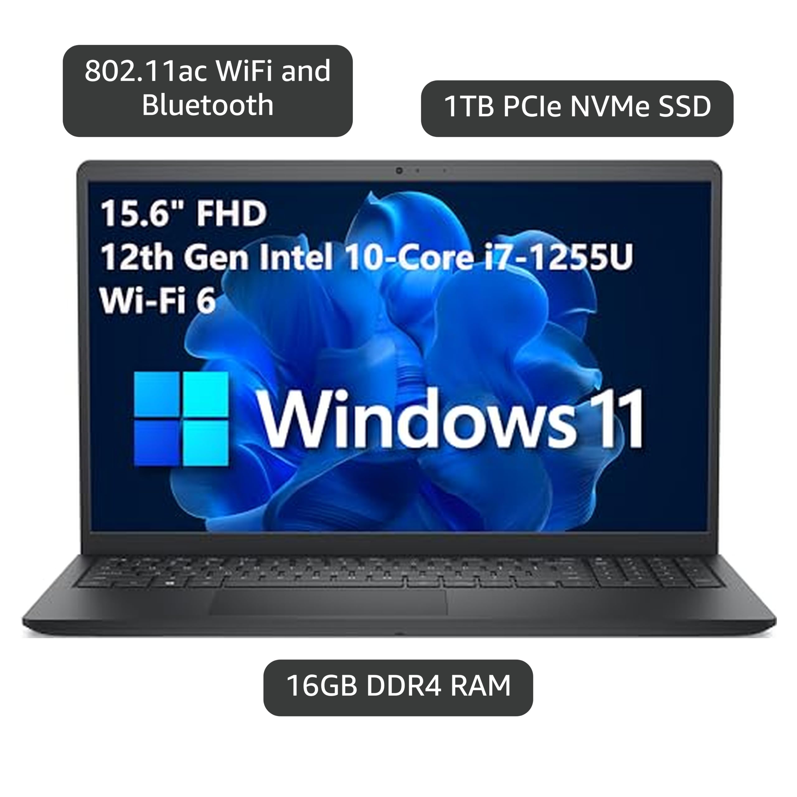 Amazon.com: Dell Inspiron 15 3520 15.6