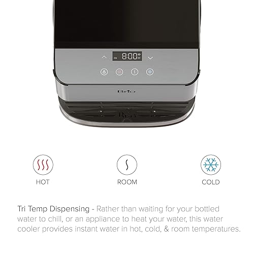 Miniatura 4 de Brio Moderna - Dispensador de enfriador de agua de encimera autolimpiante con filtro de agua de 3 etapas y kit de instalación dispensador de tres