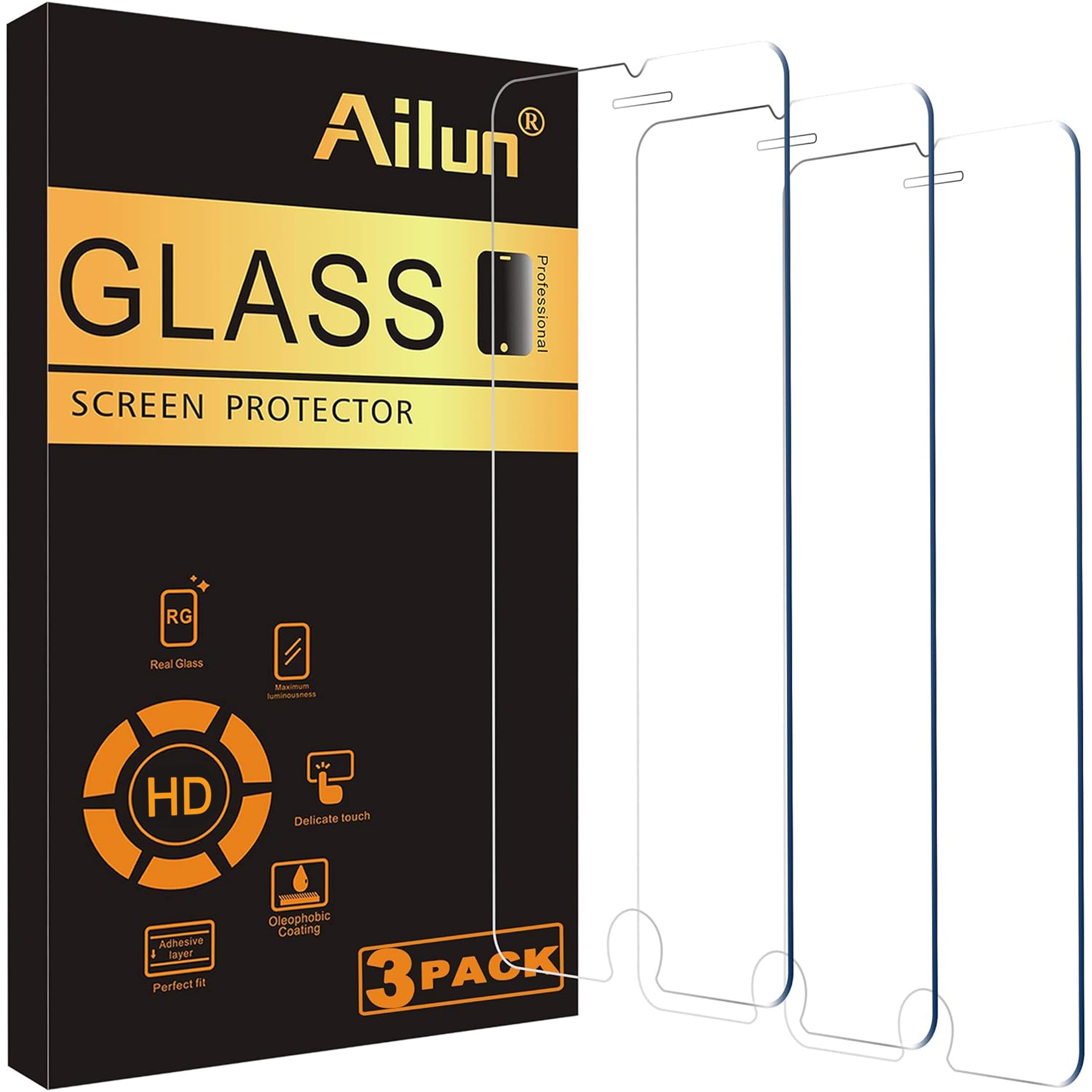 Photo 1 of Ailun Screen Protector for iPhone 8 Plus/7 Plus/6s Plus/6 Plus (5.5-inch)