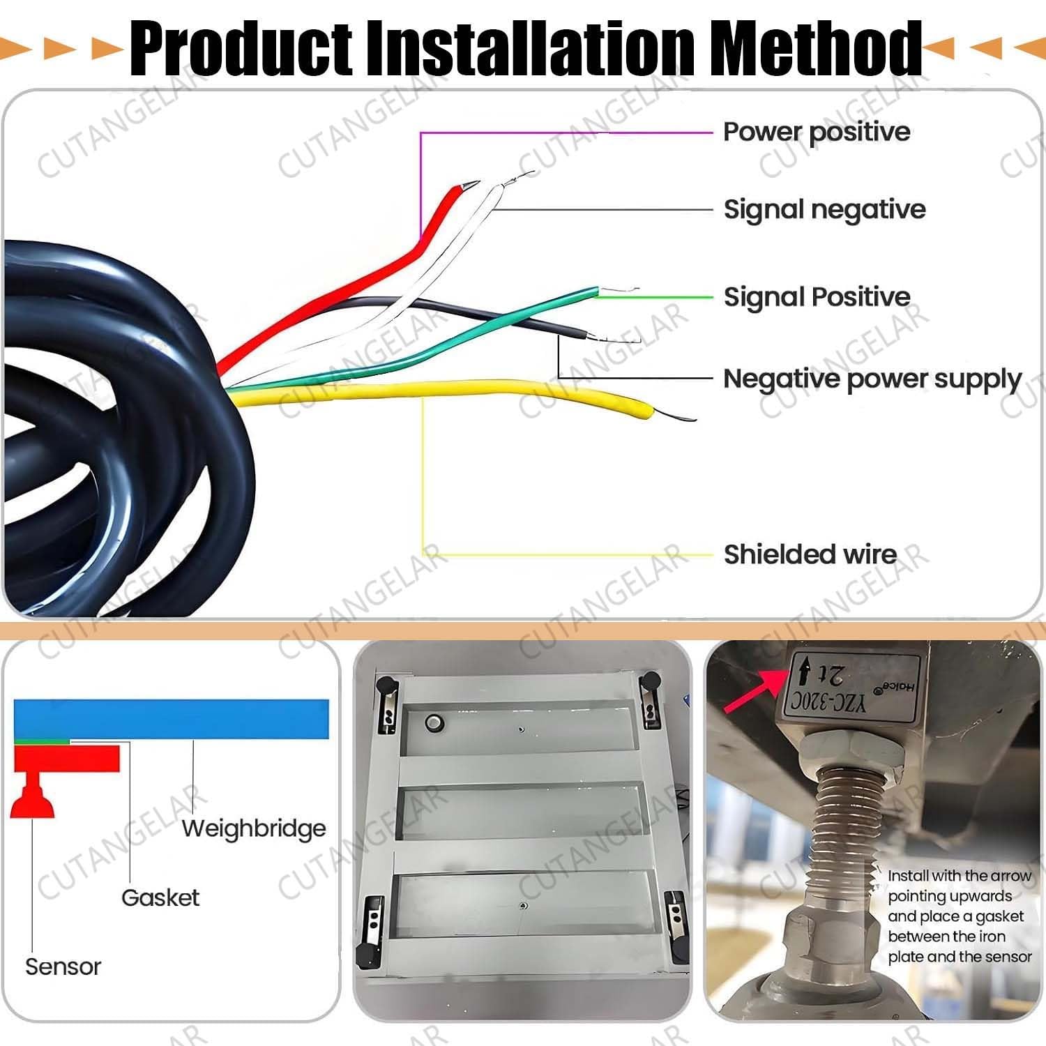 CUTANGELAR Viehwaage 5000 Kg – Präzise Tierwaage Für Rinder, Schweine & Schafe Mit LED-Display