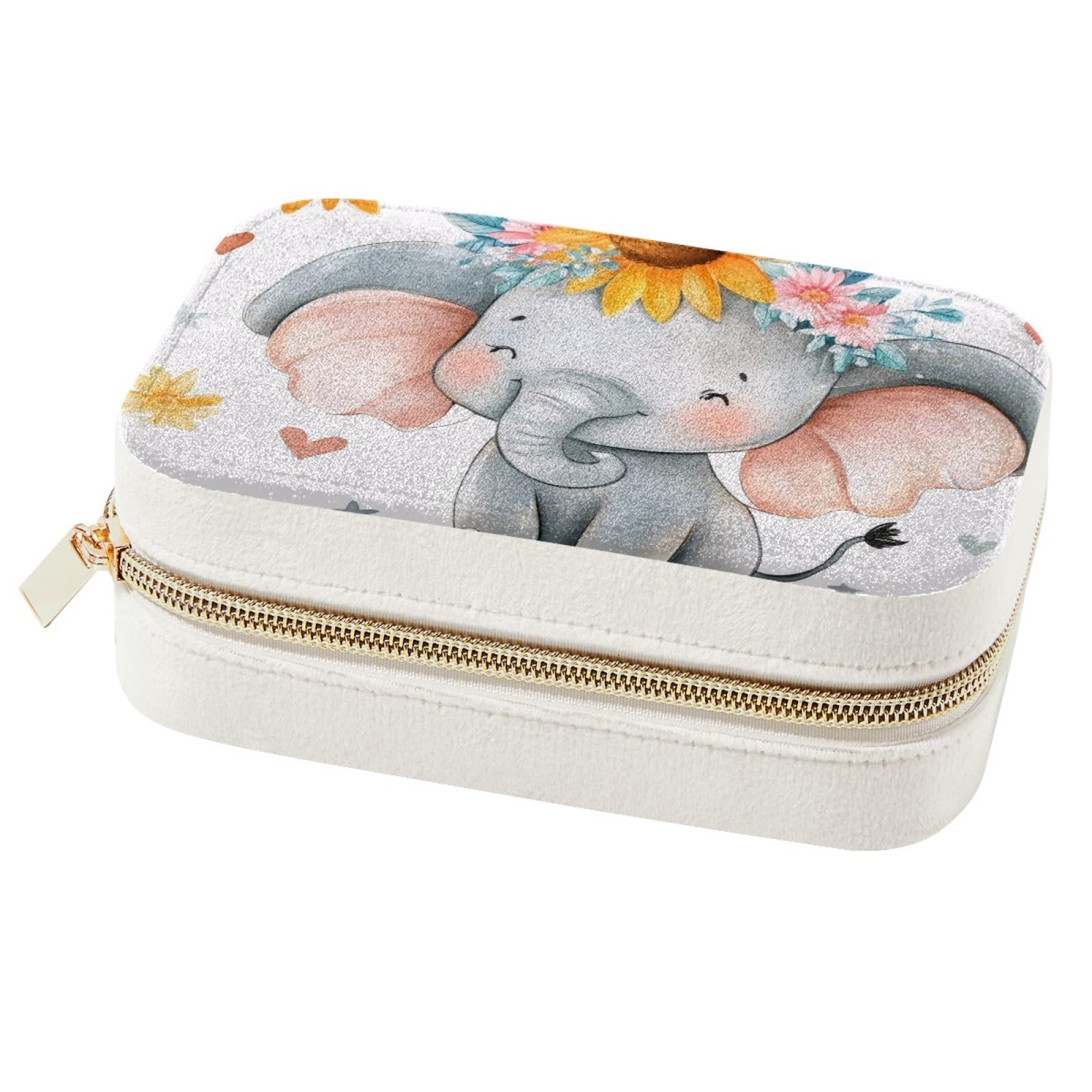 Boîte à bijoux éléphant cadeau idéal pour femmes et filles