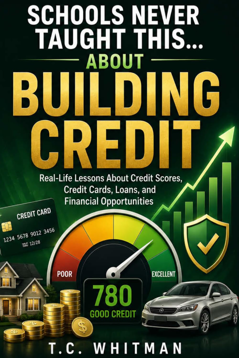 SCHOOLS NEVER TAUGHT THIS... ABOUT BUILDING CREDIT: Real-Life Lessons About Credit Scores, Credit Cards, Loans, and Financial Opportunities (Schools ... About Money, Business, and Financial Freedom)