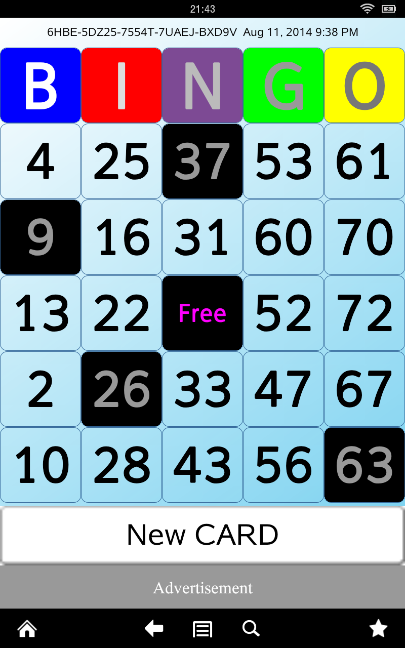 BINGO.!-Amazonアプリストアのアプリ