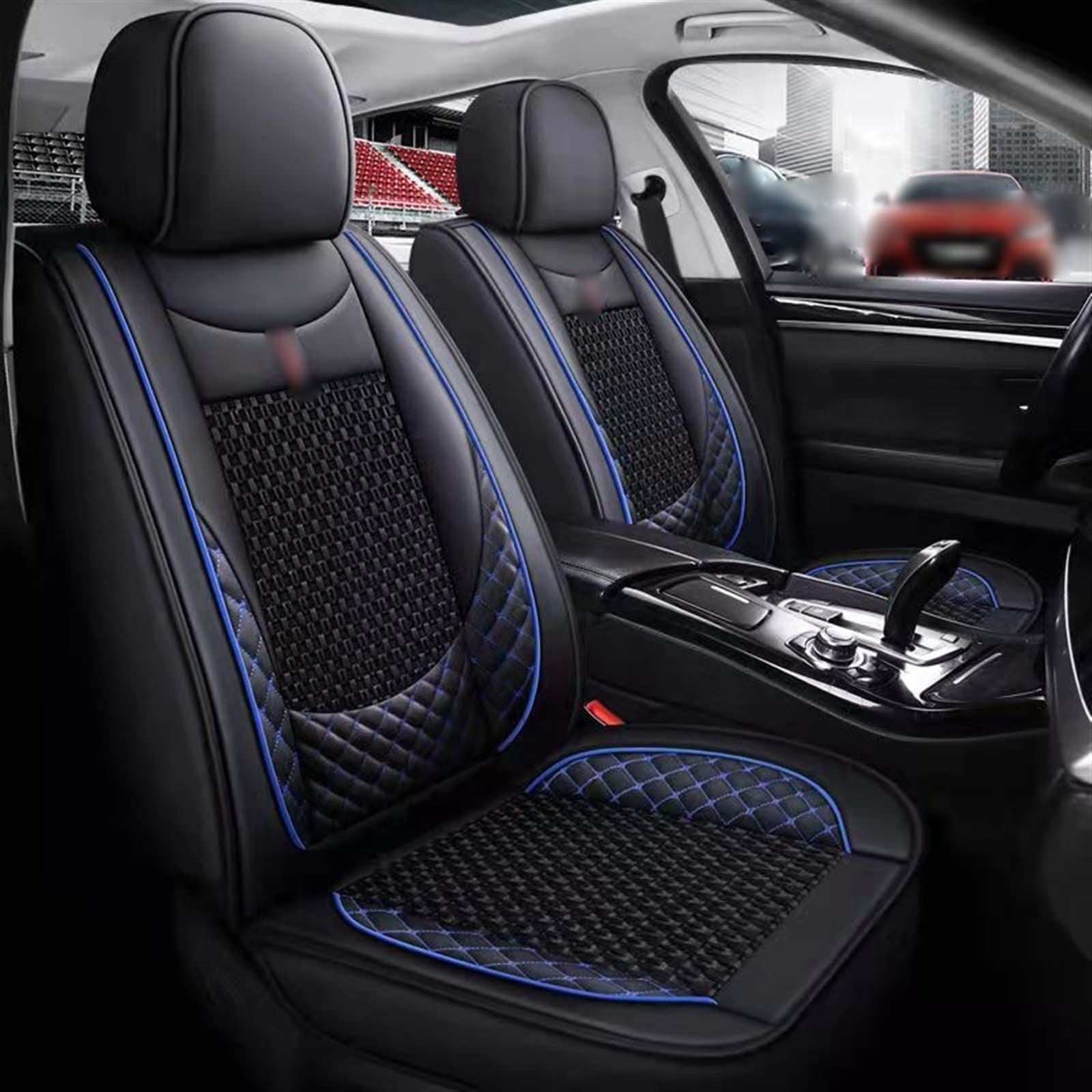 JTWMTY Car Seat Cushion Driver For Peugeot 206 207 308 307 407 2008 301 508 SW 208 5008 2020 RCZ protectors
