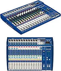 Mesa de Som Soundcraft MI-16 Analógico com 16 Canais