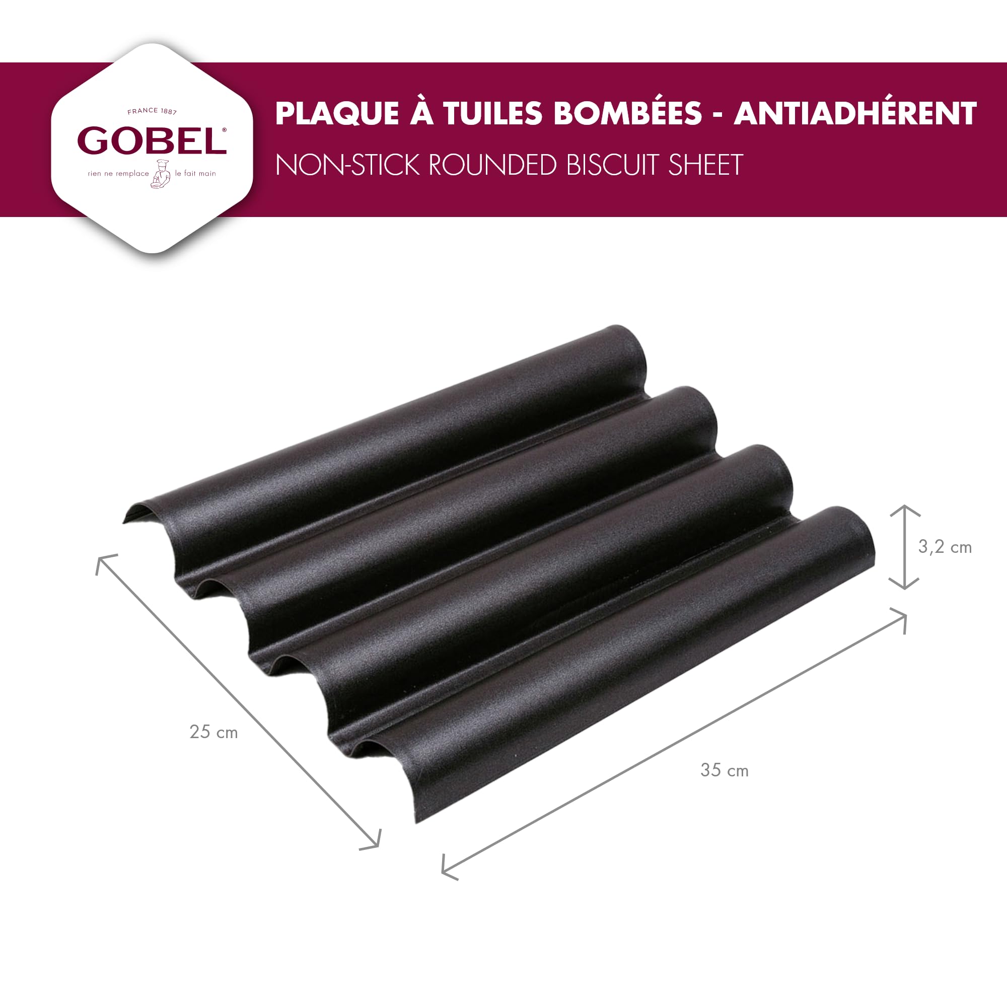 Gobel 258130 Tuile Bombe Anti-Adhérent