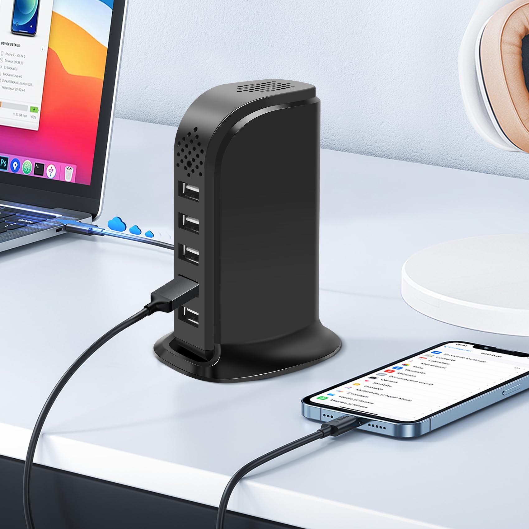 Bezprzewodowa ładowarka USB kamera z wykrywaniem ruchu, kamera bezpieczeństwa w domu | Rejestrator wideo 1080P, bezprzewodowa mała kamera dla zwierząt domowych i bezpieczeństwa domowego, aplikacja na telefon