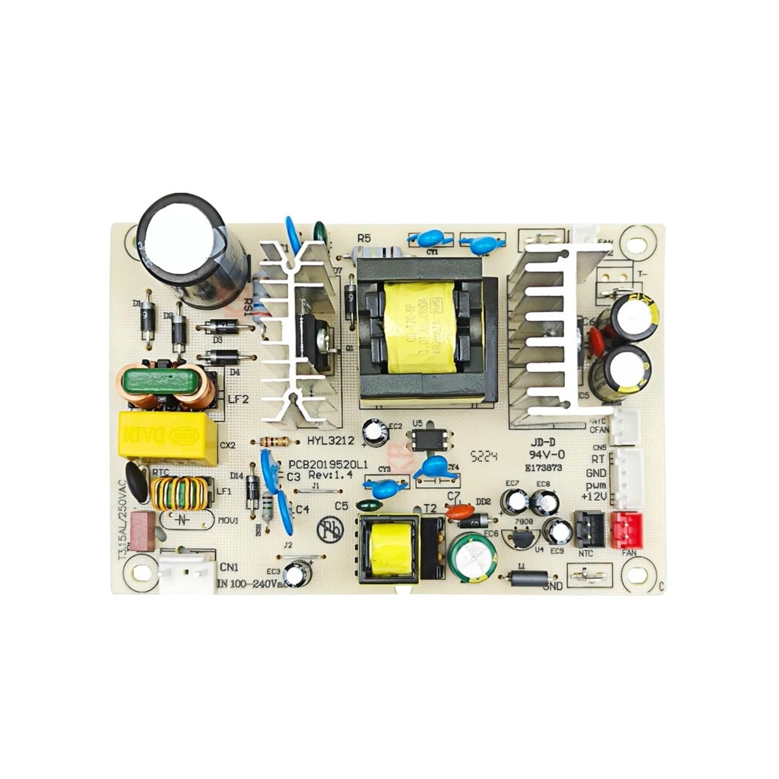 Placa Base De Control De Refrigeración For Bodega De Vinos HYL3212, 110-220 V, Línea De Suministro, Accesorios For Caja De Refrigeración De Semiconductores.