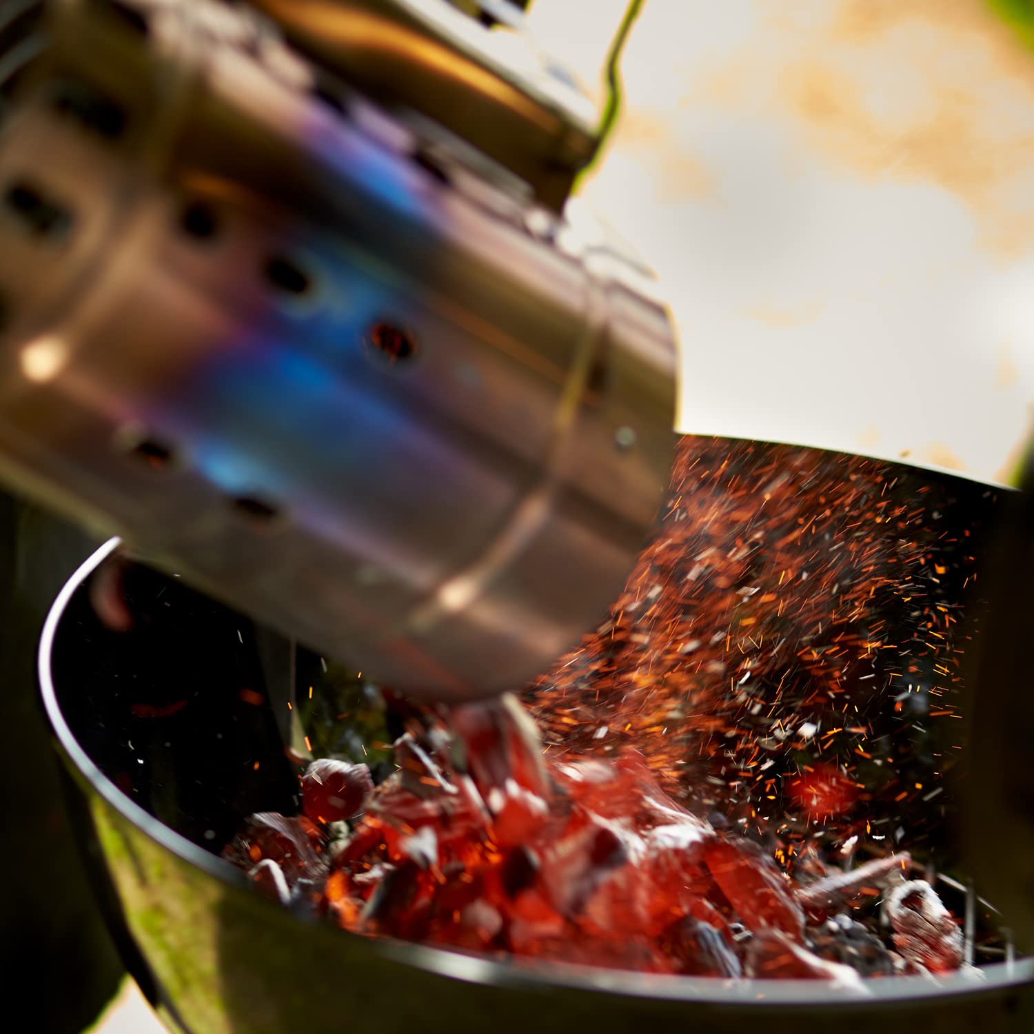 Amazon.com: Rösle Stainless Steel Charcoal Starter Chimney, Silver