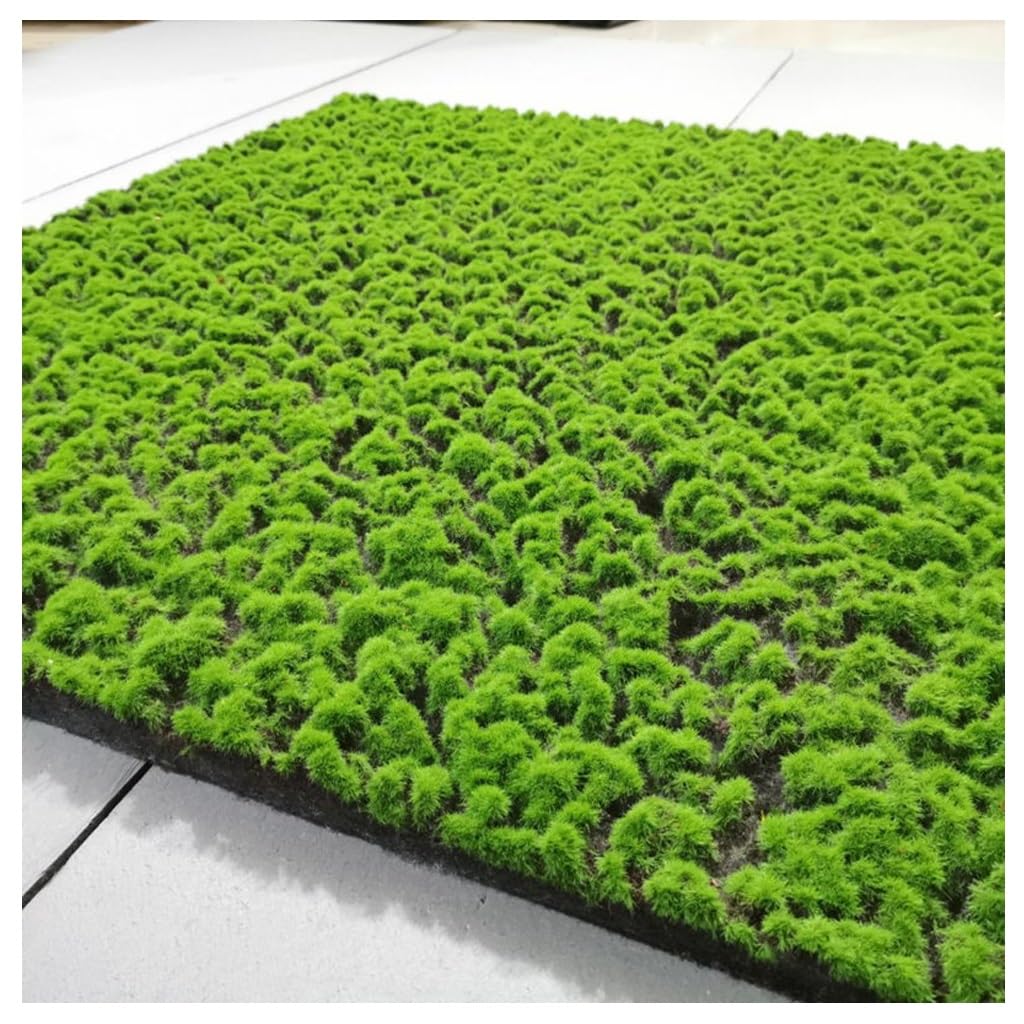 Artificial Moss Flexible Decorative Greenery for Mantels Wreath Making Seasonal Displays(5 Size)