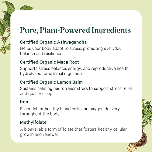 Miniatura 5 de Pure Synergy Vita•Min•Balance | 60 tabletas | Multivitamínico 2 por día para mujeres fabricado con ingredientes orgánicos, sin OMG, vegano,