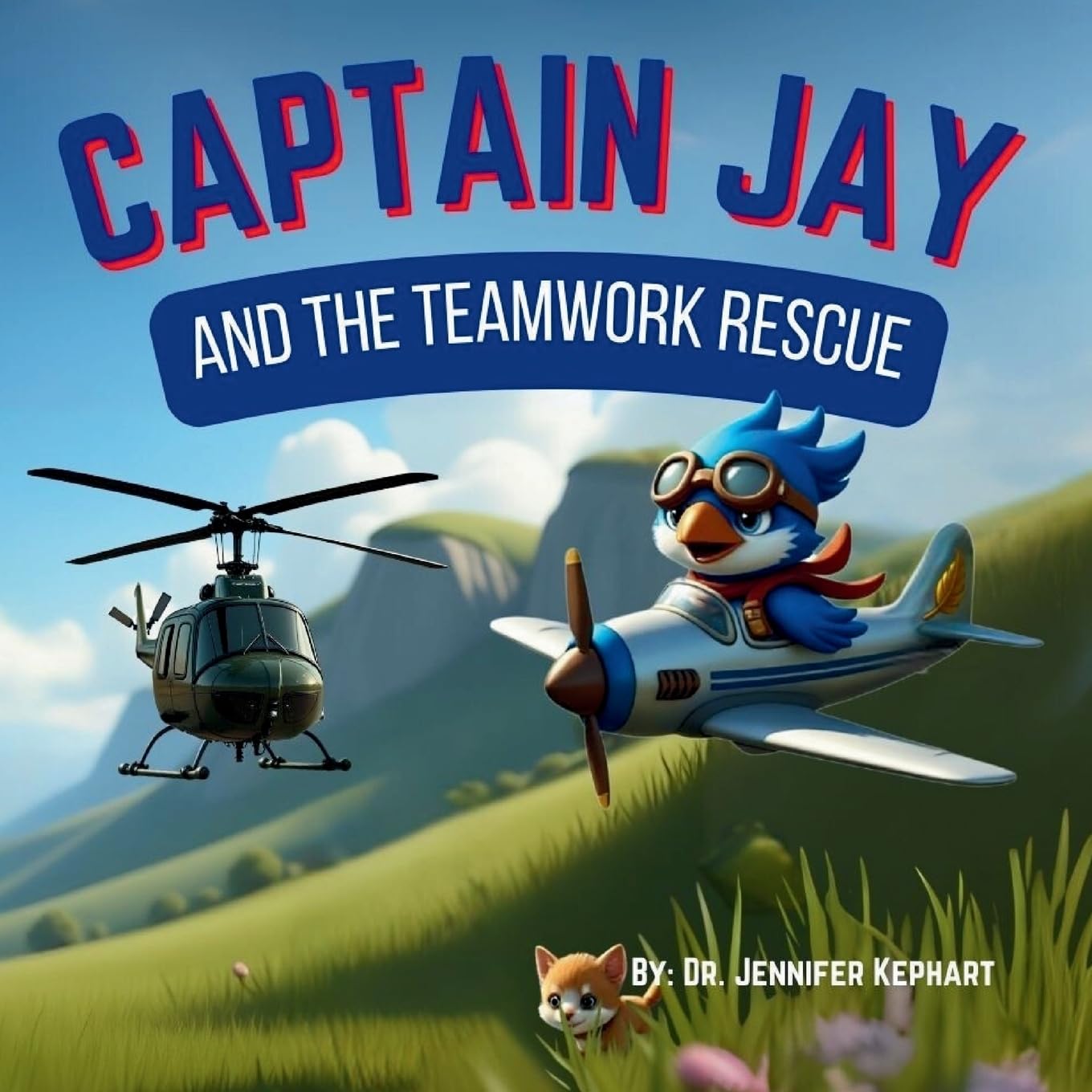 Captain Jay and the Teamwork Rescue: Working Together, Leading with Strengths (Captain Jay's Flying Adventures)