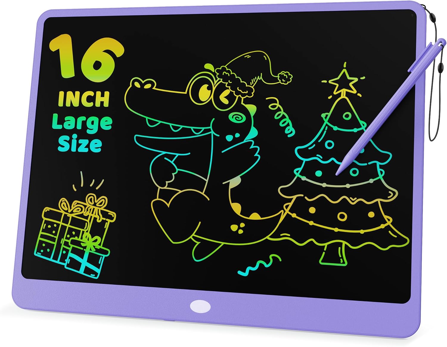 KOKODI LCD Writing Tablet for Kids 16 Inch Colorful Doodle Board, Electronic Drawing Tablet Drawing Pad for Kids, Educational and Learning Kids Toys Gifts for 3 4 5 6 7 8 Year Old Boys and Girls KOKODI LCD Writing Tablet for Kids 16 Inch Colorful Doodle Board, Electronic Drawing Tablet Drawing Pad for Kids, Educational and Learning Kids Toys Gifts for 3 4 5 6 7 8 Year Old Boys and Girls