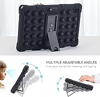 Vista 4 de Para TCL TAB 8 Plus 9138S/TAB 8 WiFi 9132X/TAB 8 LE 9137W Funda para tableta, amigable con los niños, cubierta de correa de hombro con soporte