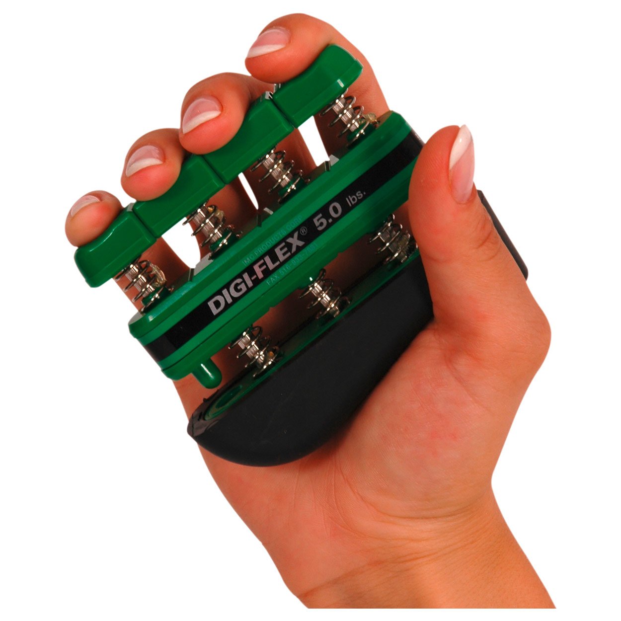 Digi-Flex Fingertrainer Set 5 Stück für Maushand verschiedene Stärken