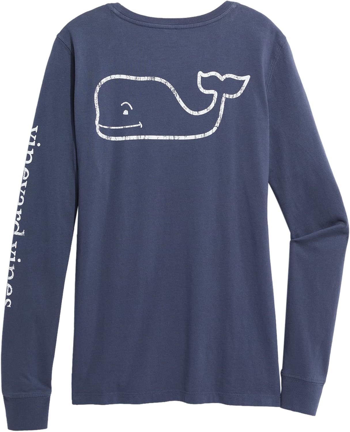 vineyard vines Women’s Long-Sleeve Vintage Whale Pocket Tee vineyard vines Women’s Long-Sleeve Vintage Whale Pocket Tee