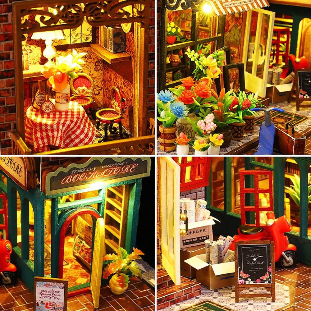 Kit casa delle bambole in miniatura - Modello di villa